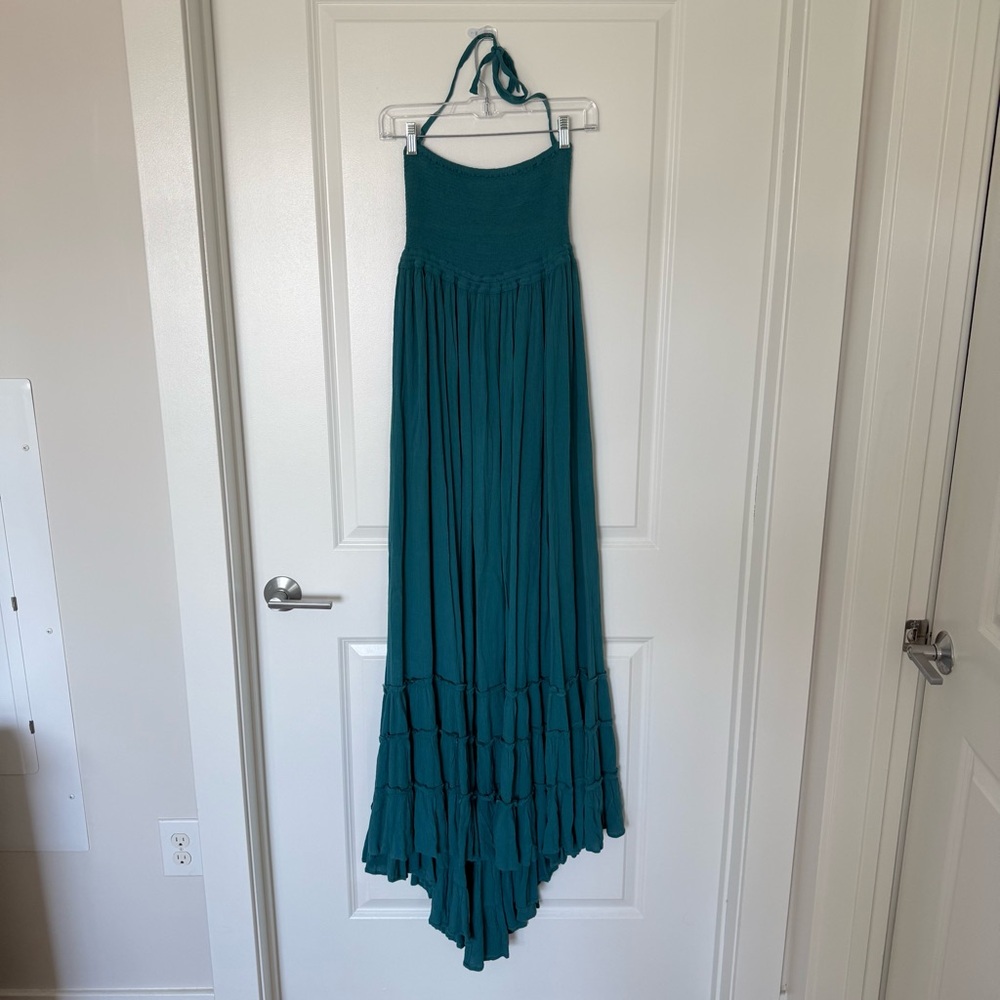 free people extratropical maxi dress - m